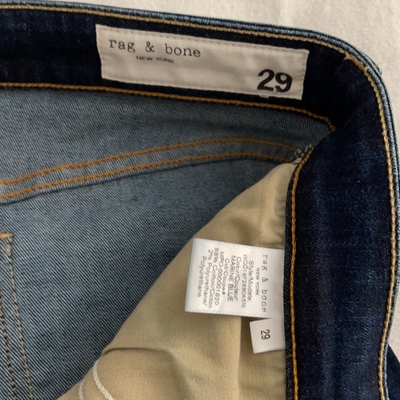 Nina high rise rag bone jeans no tags full life - Picture 2 of 12